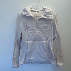 White lululemon jacket